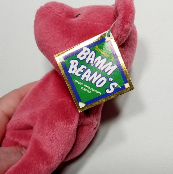 1998 Salvino's Bammers #10 Chipper Jones #51 Randy Johnson Beanie Bears - Picture 11 of 11